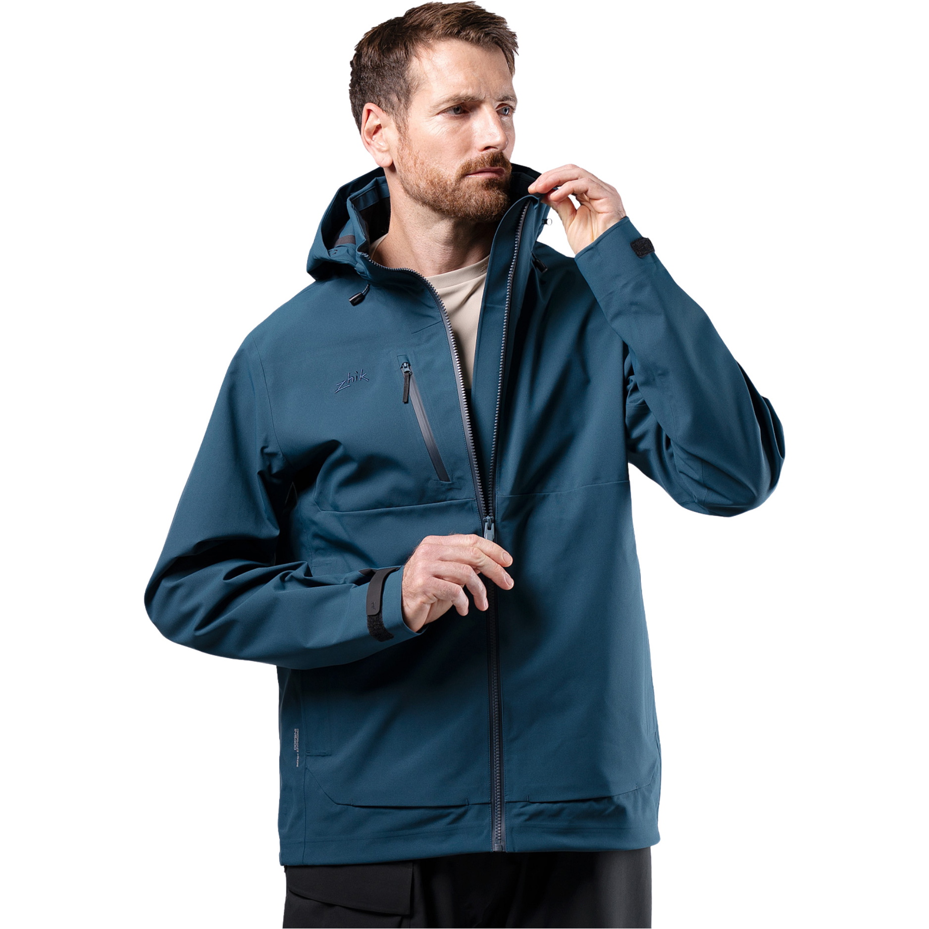 2026 Zhik Mens INS400 Coastal Sailing Jacket JKT-0400-M-DPT - Deep Teal